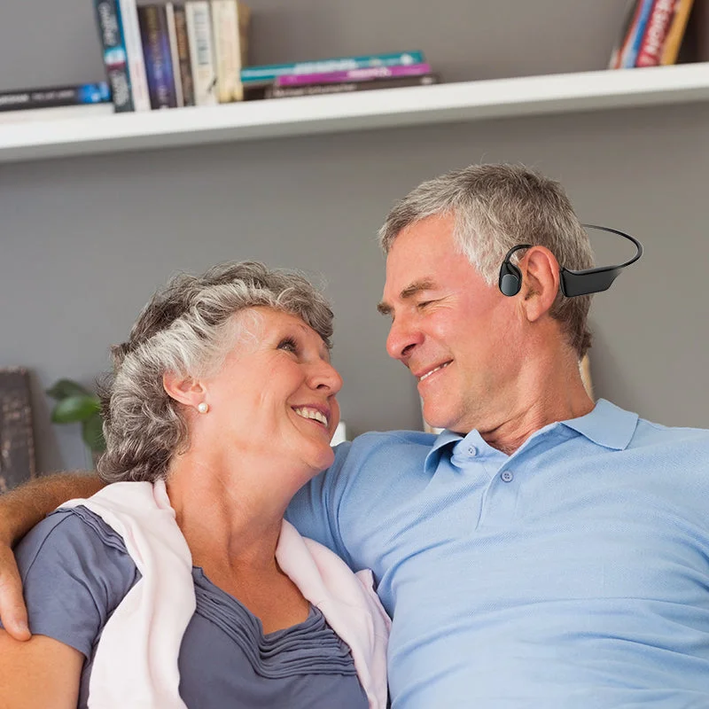 🎄💖 💥 LIMITED TIME OFFER!🔥YUNPSO Bone Conduction Smart Hearing Aid Bluetooth Earphones